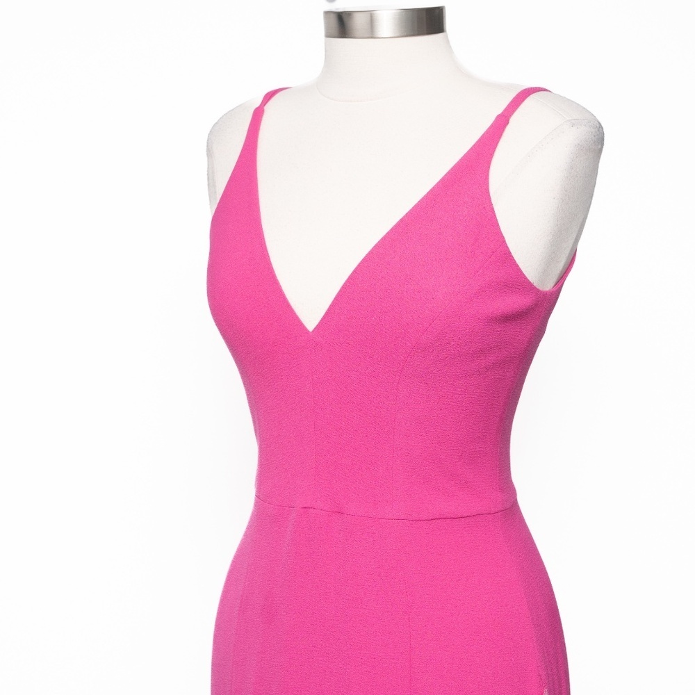 Dress The Population. Iris Slit Crepe Gown. - Picture 14 of 15